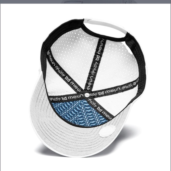 Melin HYDR Odysea Stacked Snapback Hat | Classic Fit | White - Picture 10 of 12